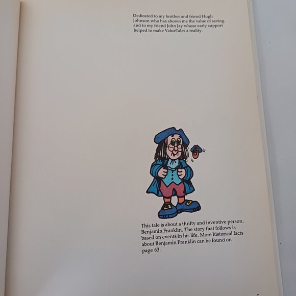 The Value Of Saving. The Story Of Benjamin Franklin Vintage Book - Picture 7 of 10